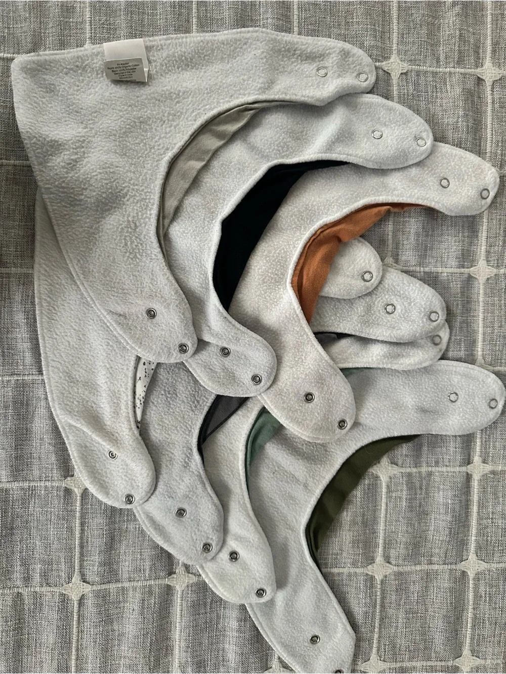 Set of 14 Wearable Bibs
